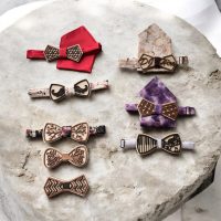 Assorted Wood Bow Ties